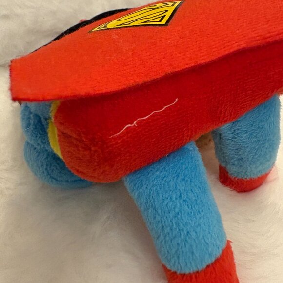 DC Justice League Superman Clip on Square Plush Keychain 2017 (SKU: 282TO) - Picture 4 of 6